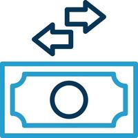 Cash Flow Vector Icon Design