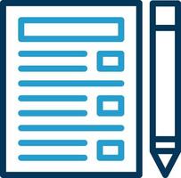 Task List Vector Icon Design