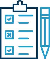 Task List Vector Icon Design