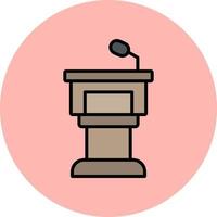 Podium Vector Icon