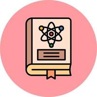 Physics Book Vector Icon