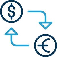 Currency Exchange Vector Icon Design