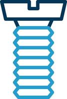 Screw Vector Icon Design