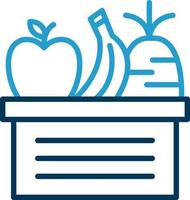 Healthy Food Vector Icon Design