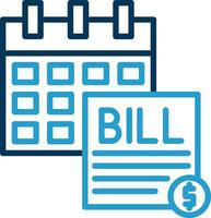 Bill Vector Icon Design