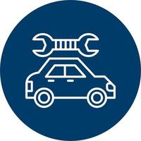 Car maintenance Vector Icon