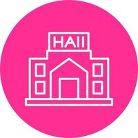 City Hall Vector Icon