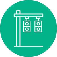 Traffic Lights Vector Icon