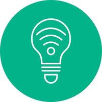 Smart Bulb Vector Icon