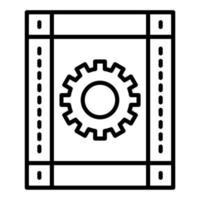 Development Icon Style vector