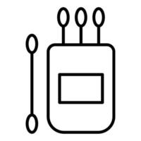 Cotton Swab Icon Style vector