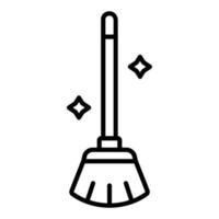 Broom Icon Style vector