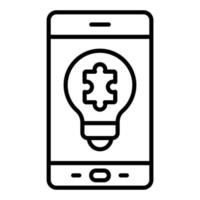 Mobile Solutions Icon Style vector
