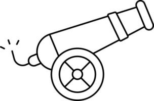 Cannon Icon Style vector
