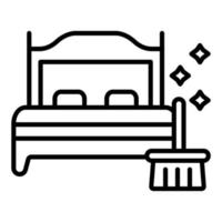 Mattress Cleaning Icon Style vector