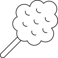 Cotton Candy Icon Style vector