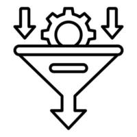 Bottleneck Icon Style vector
