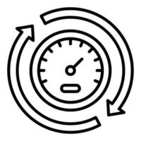 Performance Icon Style vector