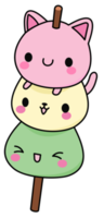 Adorable cute cats candy png