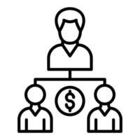 Complex Sales Icon Style vector