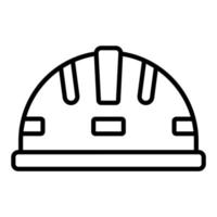 estilo de icono de casco vector
