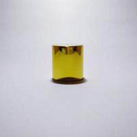 Gold simple bottle cap. photo