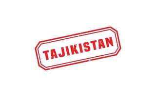 TAJIKISTAN stamp rubber with grunge style on white background vector