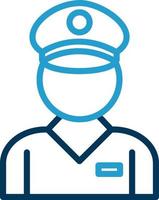 Gate Keeper Vector Icon Design
