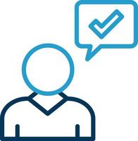 Opt In Vector Icon Design