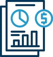 Financial Statements Vector Icon Design