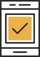 Checkbox Vector Icon Design