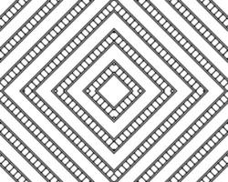 Seamless Filmstrip Motifs Pattern for Ornate, Decoration, Interior, Exterior, Background, Wallpaper, Cover or Graphic Design Element. Vector Illustration