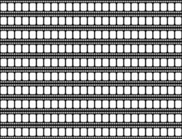 Seamless Filmstrip Motifs Pattern for Ornate, Decoration, Interior, Exterior, Background, Wallpaper, Cover or Graphic Design Element. Vector Illustration