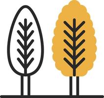 Cypress Vector Icon Design