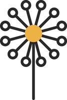 Dandelion Vector Icon Design