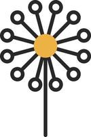 Dandelion Vector Icon Design