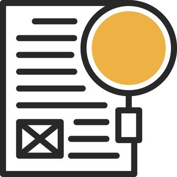 Latent Semantic Index Vector Icon Design