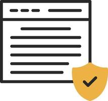 Gdpr Compliance Vector Icon Design