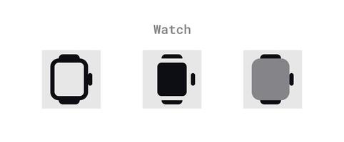 Watch Icons Sheet vector