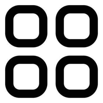 menú icono para web ui diseño vector