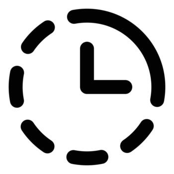 schedule icon for web ui design vector