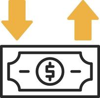 Cash Flow Vector Icon Design