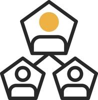 Segmentation Vector Icon Design