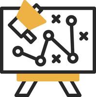 Marketing Strategy Vector Icon Design