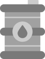 icono de vector de barril de petróleo