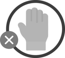 No Groping Vector Icon