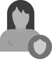 Female Protection Vector Icon