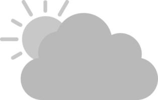 Cloudy Vector Icon