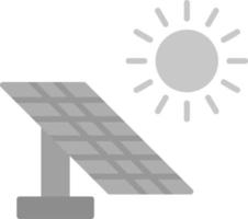 icono de vector de panel solar