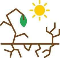 Drought Vector Icon